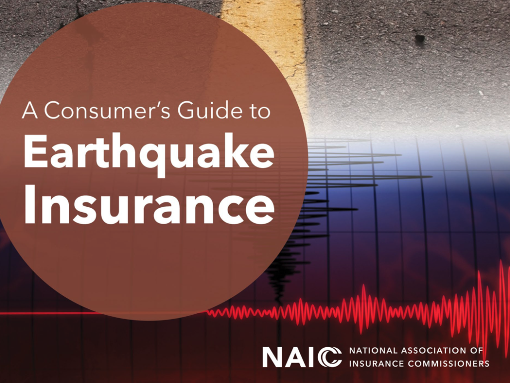 Cover of NAIC's A Consumer's Guide to Earthquake Insurance